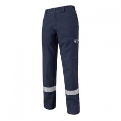 Pantalon multirisques TECHPROTECT avec bandes réfléchissantes de taille 0 à taille 6